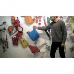Plastic bags and drawings of a plastic bag.