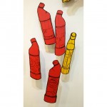 Bottle of bleech drawings.