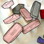 Drawings of My anaphylactic shock kit