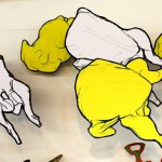Drawings of a wooley hat