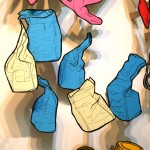 Coffee bag drawings