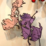 Leaf drawings