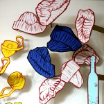 Drawings of a wooley hat